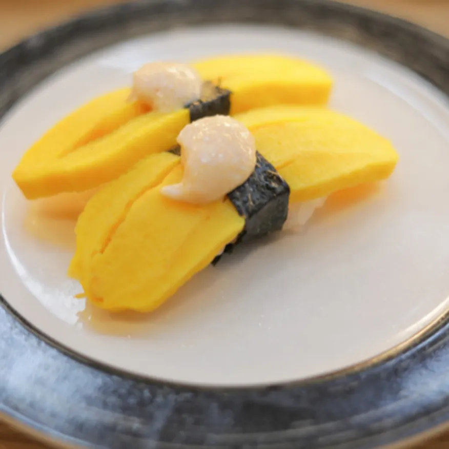 초밥용 계란말이 슬라이스 1박스8kg (500gx16팩) 파머스 이미지