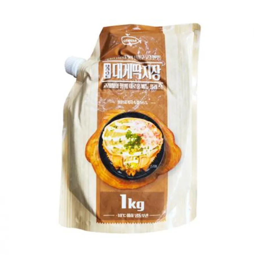 고래미 붉은 대게딱지장 1kg 대게장 이미지