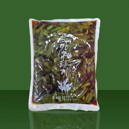 일본 상추 줄기 궁채 절임 야마구라게 1kg