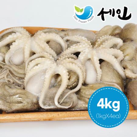 업소용 활쭈꾸미 주꾸미 4kg (1kgX4팩) 중국산
