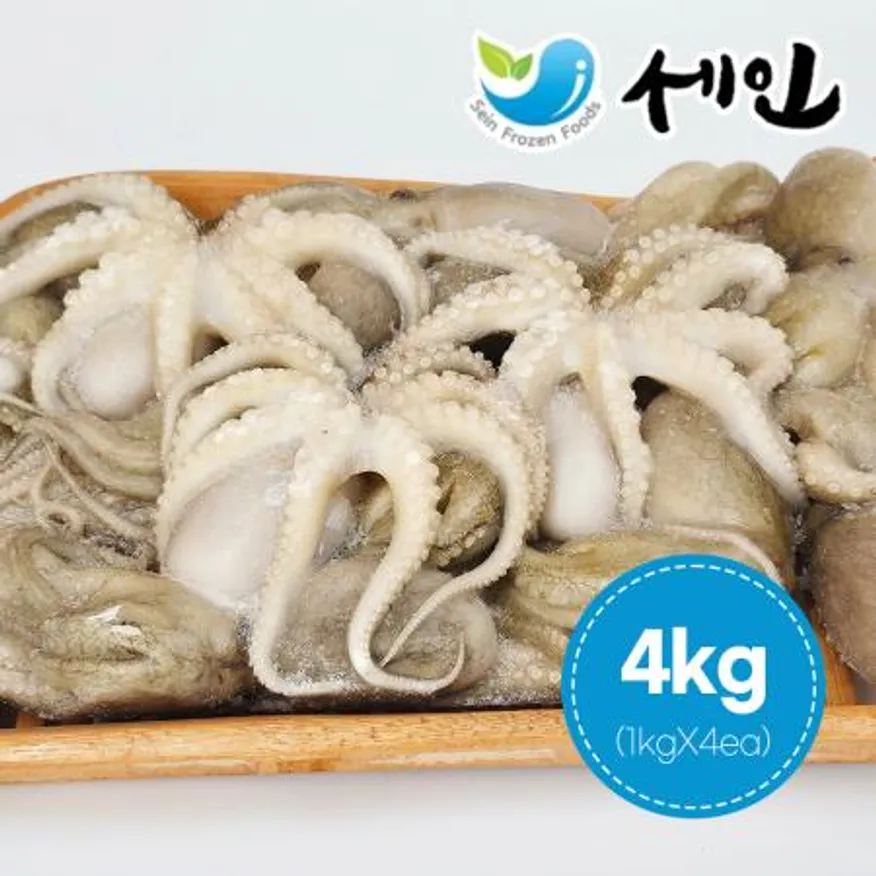 업소용 활쭈꾸미 주꾸미 4kg (1kgX4팩) 중국산 이미지