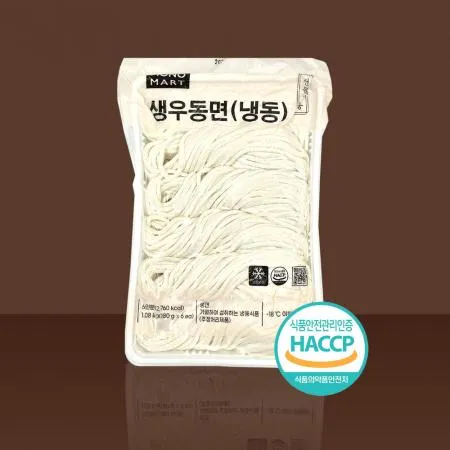 업소용 냉동 우동면 우동 사리 생우동면 10.8kg (60인분) 이미지