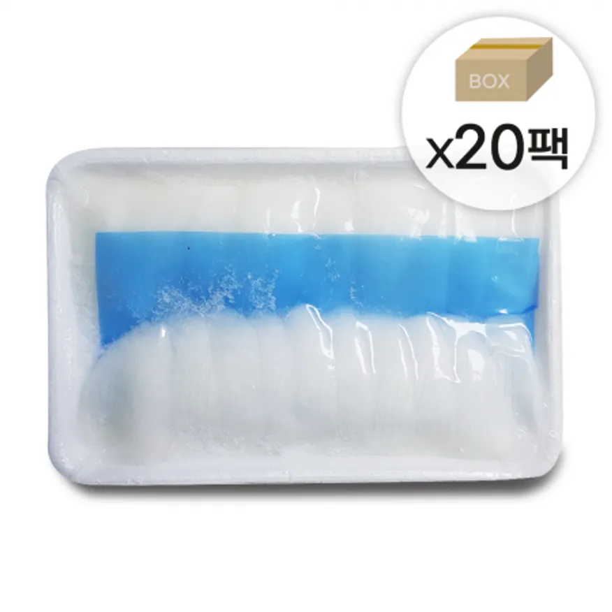 초밥용 갑오징어 1박스2.4kg (120gx20팩) 한조각당 6g내외 이미지