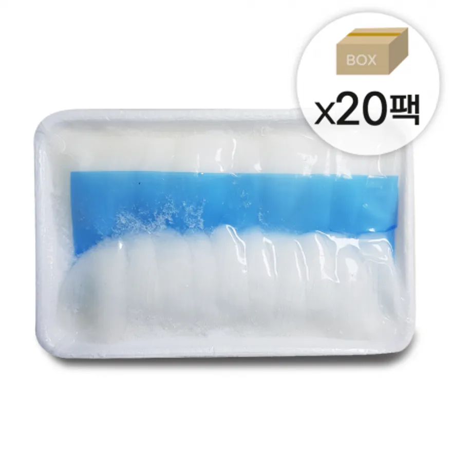 초밥용 갑오징어 1박스2.4kg (120gx20팩) 한조각당 6g내외 이미지