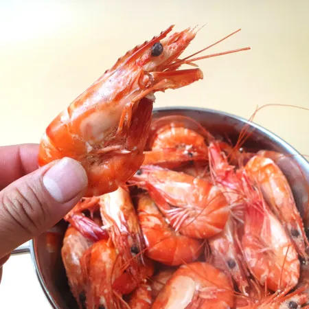 블랙타이거새우 500g 20미 냉동 대하 킹타이거 홍다리새우 이미지