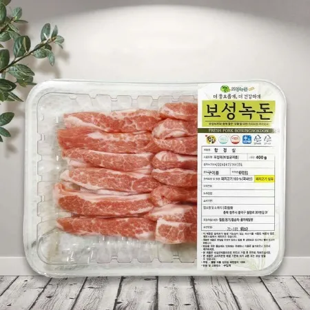 삼삼한 [동화정육] 보성녹돈 항정살 400g2팩