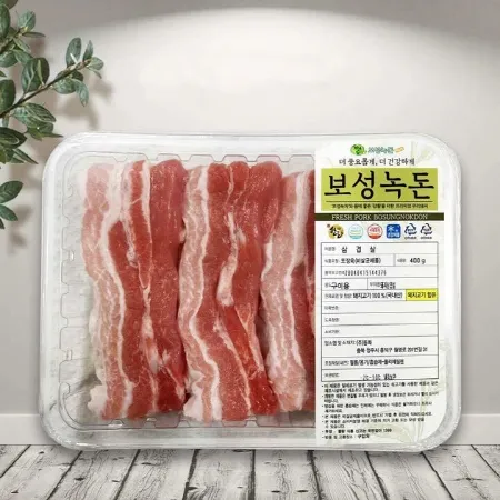 삼삼한 [동화정육] 보성녹돈 삼겹살 400g2팩