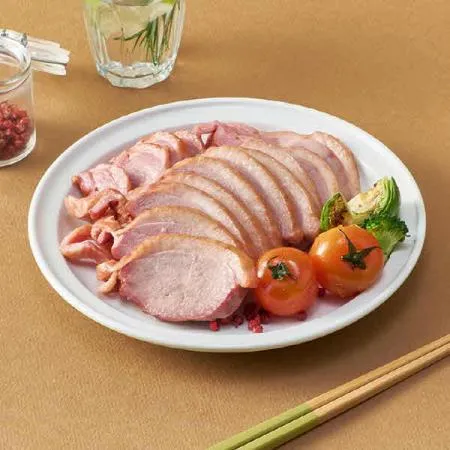 삼삼한 국내산 자연미덕 오리훈제 바비큐1kg2팩총2kg 냉동