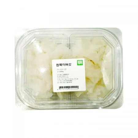 늘바른 국내산 친환경 무농약 흰목이버섯(생)200g