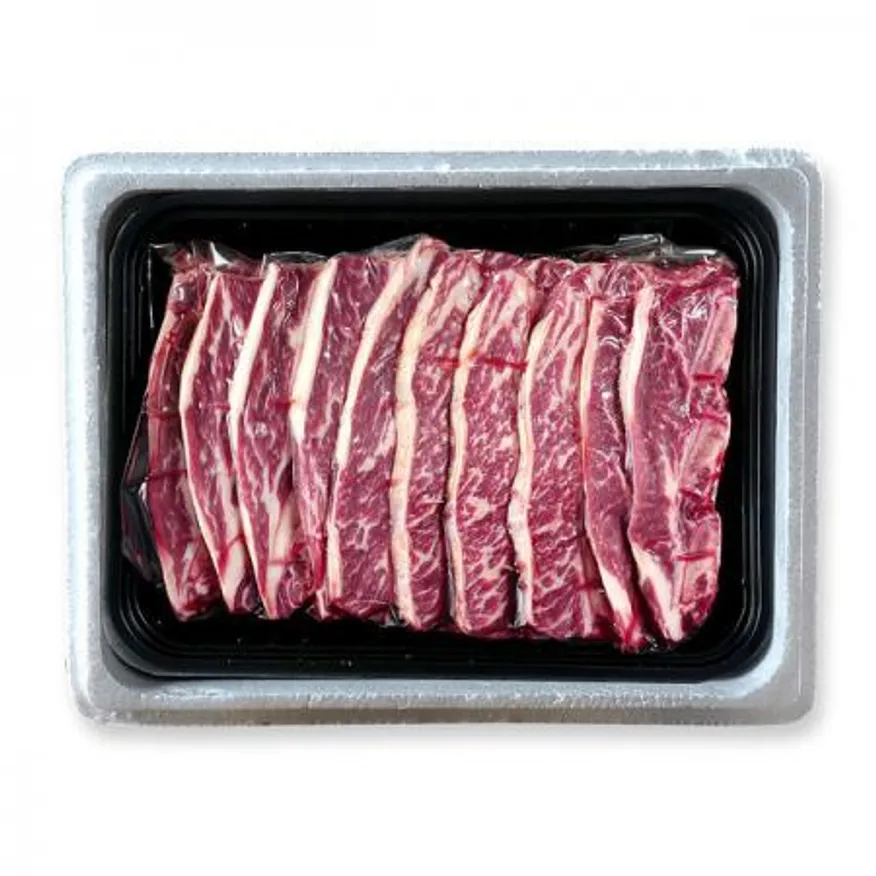 호주산 la갈비 선물세트1kg*2팩총2kg/부직포없음 이미지