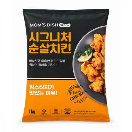 맘스터치 시그니처 순살치킨1kg3팩총3kg