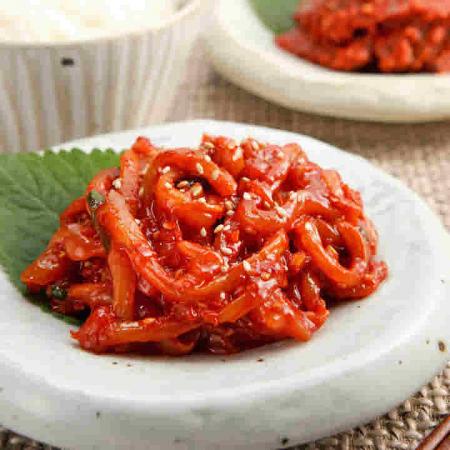 강경 맛깔젓오징어1kg