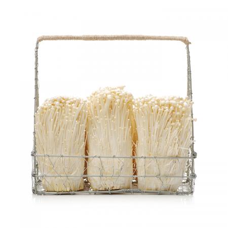 늘바른 국내산 친환경 무농약 팽이버섯(2입)300g