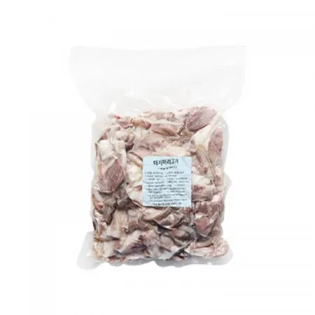 돼지머리고기 1kg(국밥용 슬라이스)2팩