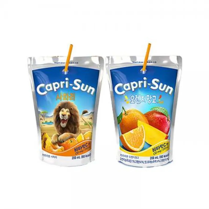 농심 카프리썬 사파리20개+오렌지망고20개 총40개입(200ml10개입 4박스) 이미지