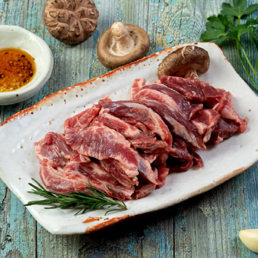 소고기순대세트 호주산 소갈비살200g*4팩+삼삼한 찰순대1kg 이미지