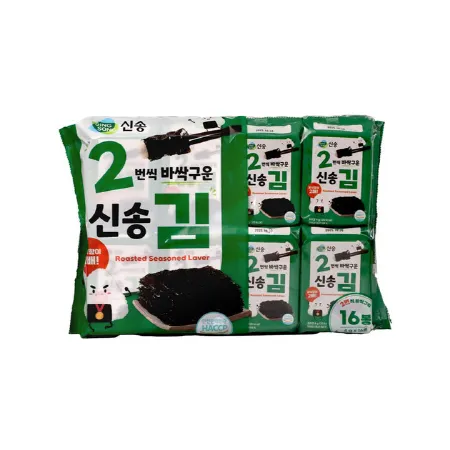신송 두번씩 바싹 구운신송김4g16개