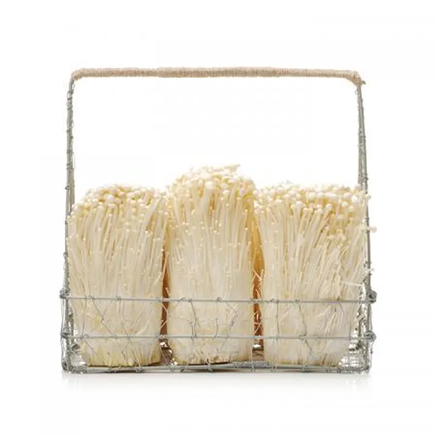 늘바른 국내산 친환경 무농약 팽이버섯(2입)300g10봉지 이미지