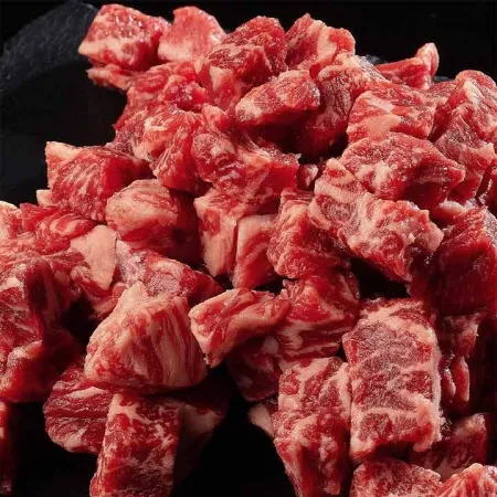 삼진축산 맛있는 한우 찹스테이크200g*2팩1++(삼각살/스테이크소스증정) 