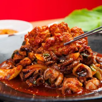 삼삼한 맛있는 양념 쭈꾸미삼겹살500g