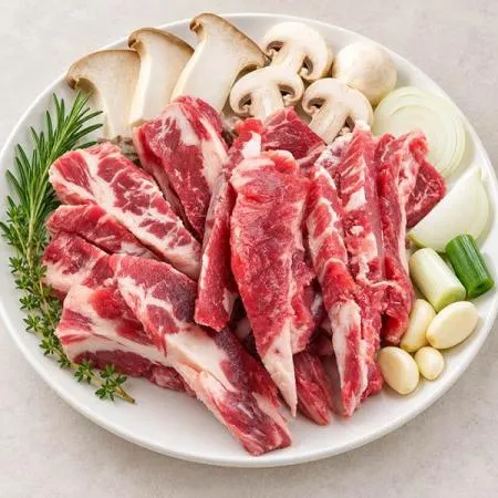 삼삼한 미국산 소 갈비살500g4팩2kg