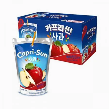 농심 카프리썬 사과200ml10개입*4박스 총40개입