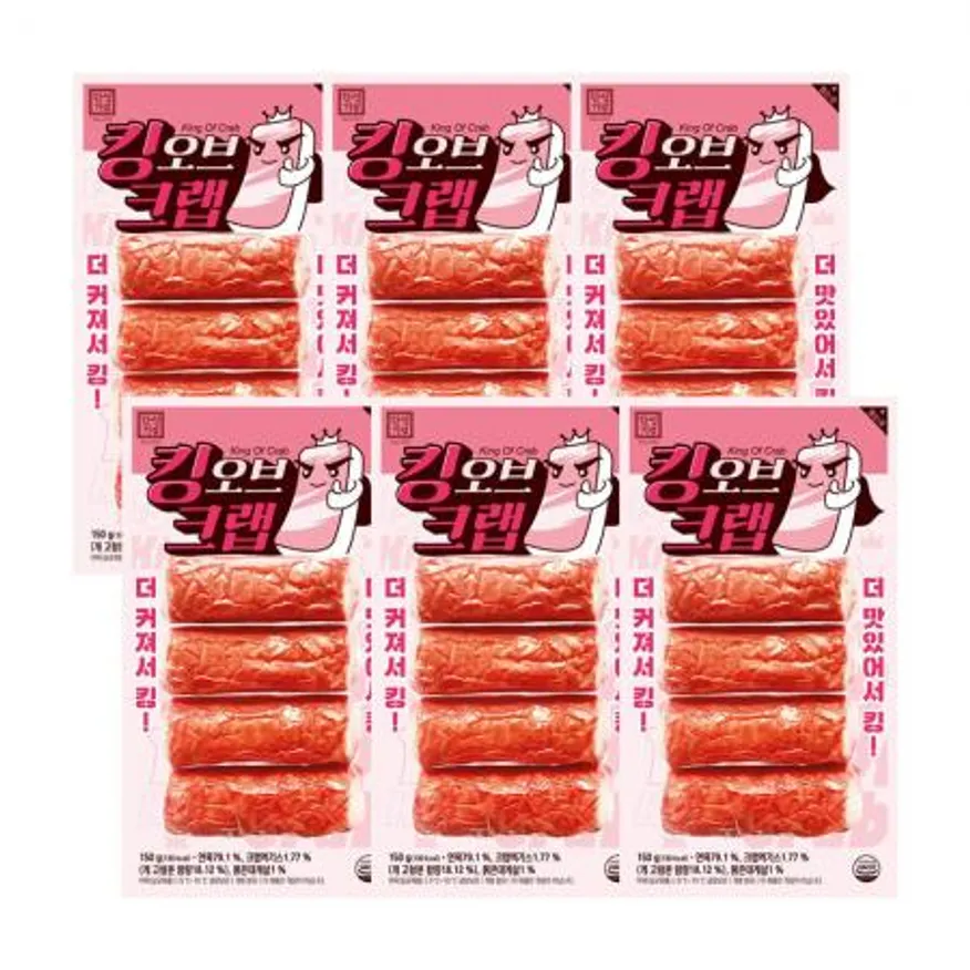 한성기업 크래미 킹오브크랩 150g X 6개 이미지