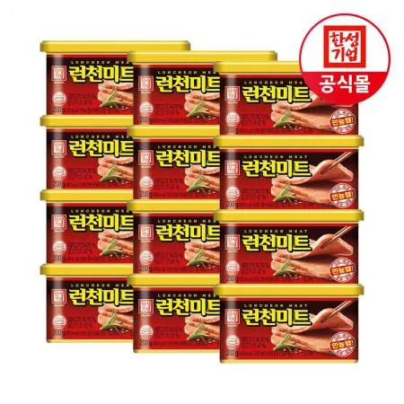 한성기업 런천미트 200g X 12개