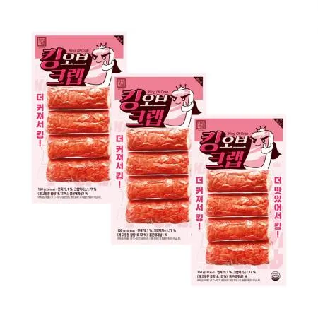 한성기업 크래미 킹오브크랩 150g X 3개 이미지