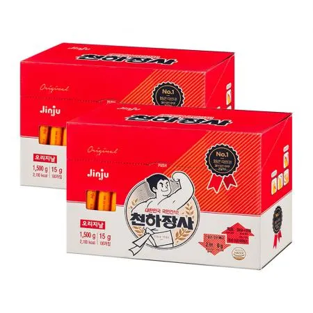 진주햄 천하장사 오리지널 1500g(15g100입) X 2개 이미지