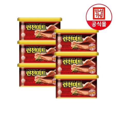 한성기업 런천미트 200g X 6개