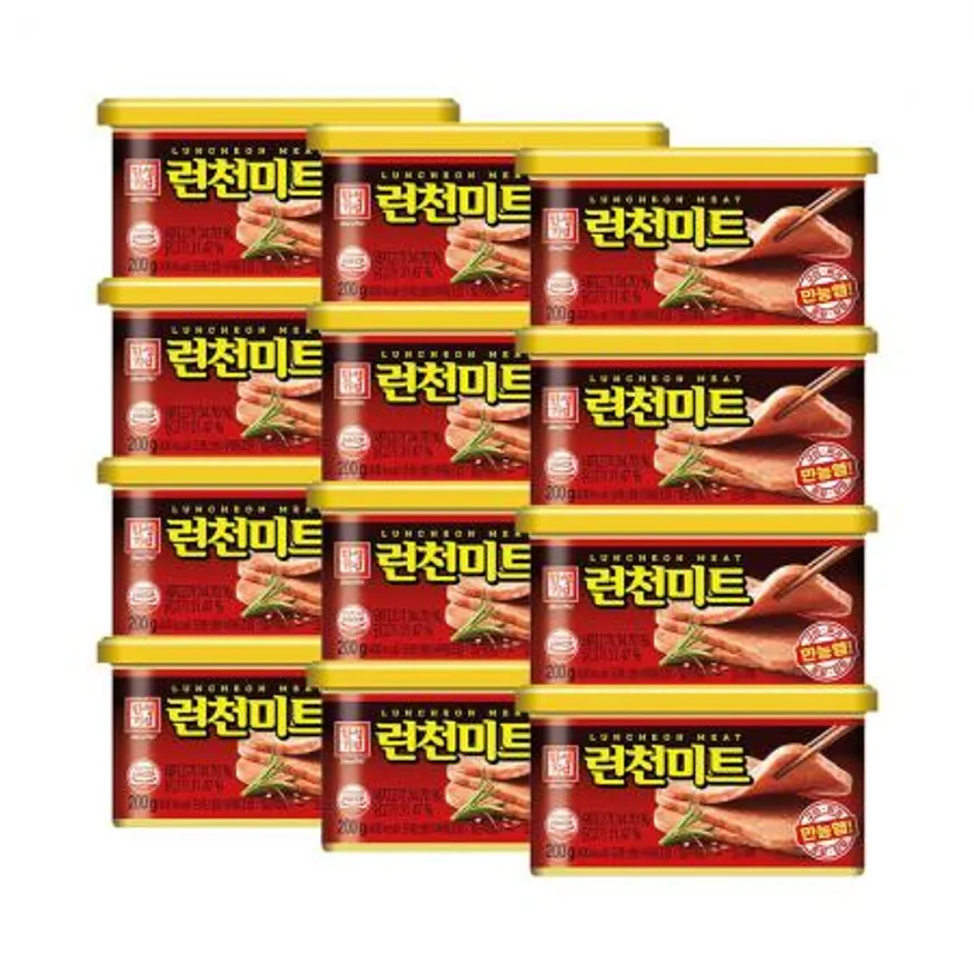 한성기업 런천미트 200g X 12개 이미지