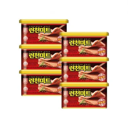한성기업 런천미트 200g X 6개 이미지