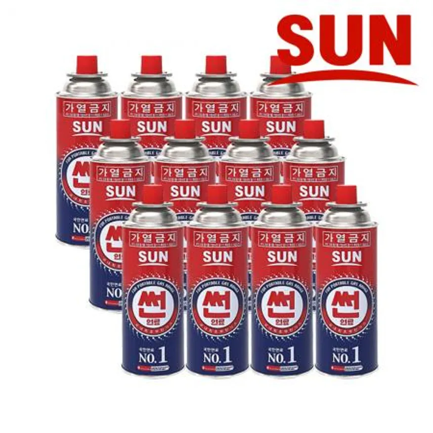 썬연료 부탄가스 220g X 12개 이미지