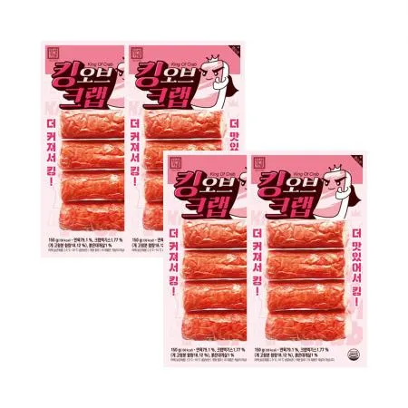  한성기업 크래미 킹오브크랩 150g X 4개 이미지