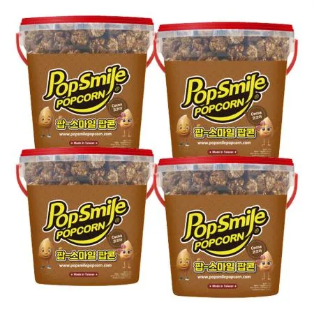 팝스마일 팝콘 카카오 초코 150g X 4개