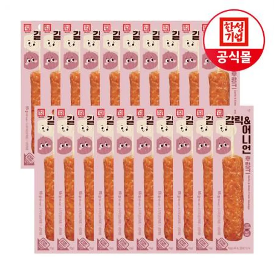 한성기업 갈릭 어니언 후랑크 핫바 65g X 20개 이미지