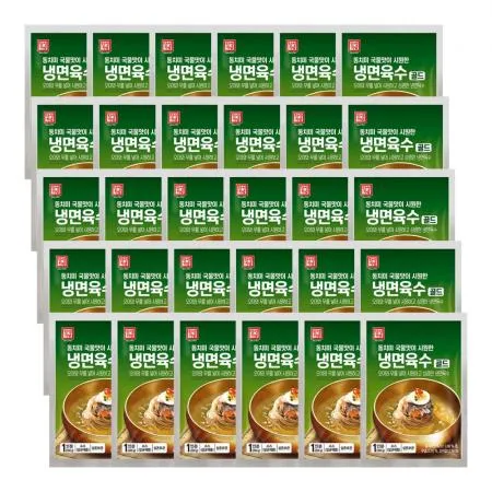 한성기업 동치미맛 냉면육수 300g X 30개 이미지