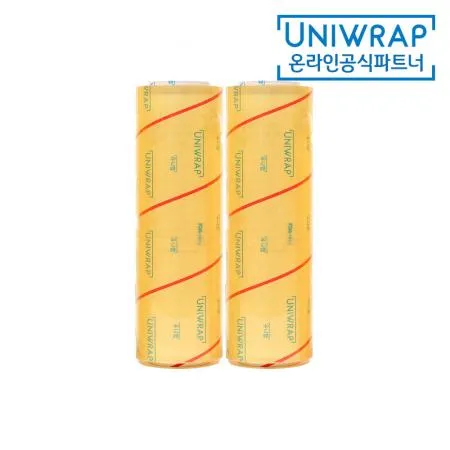 테이팩스 유니랩 대용량 영업용랩 업소용랩 40cm 500M X 2개