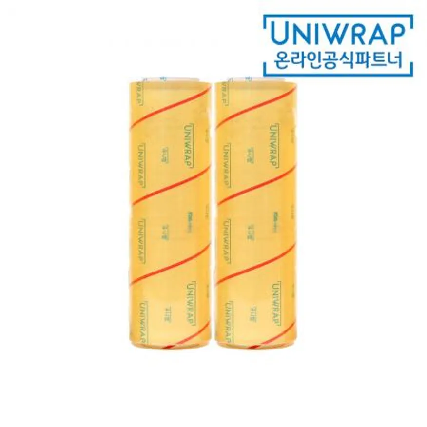 테이팩스 유니랩 대용량 영업용랩 업소용랩 40cm 500M X 2개 이미지