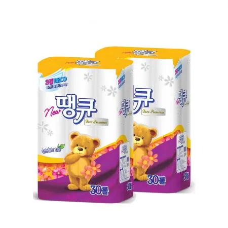 NEW 땡큐 휴지 화장지 3겹 30롤 X 2개 이미지