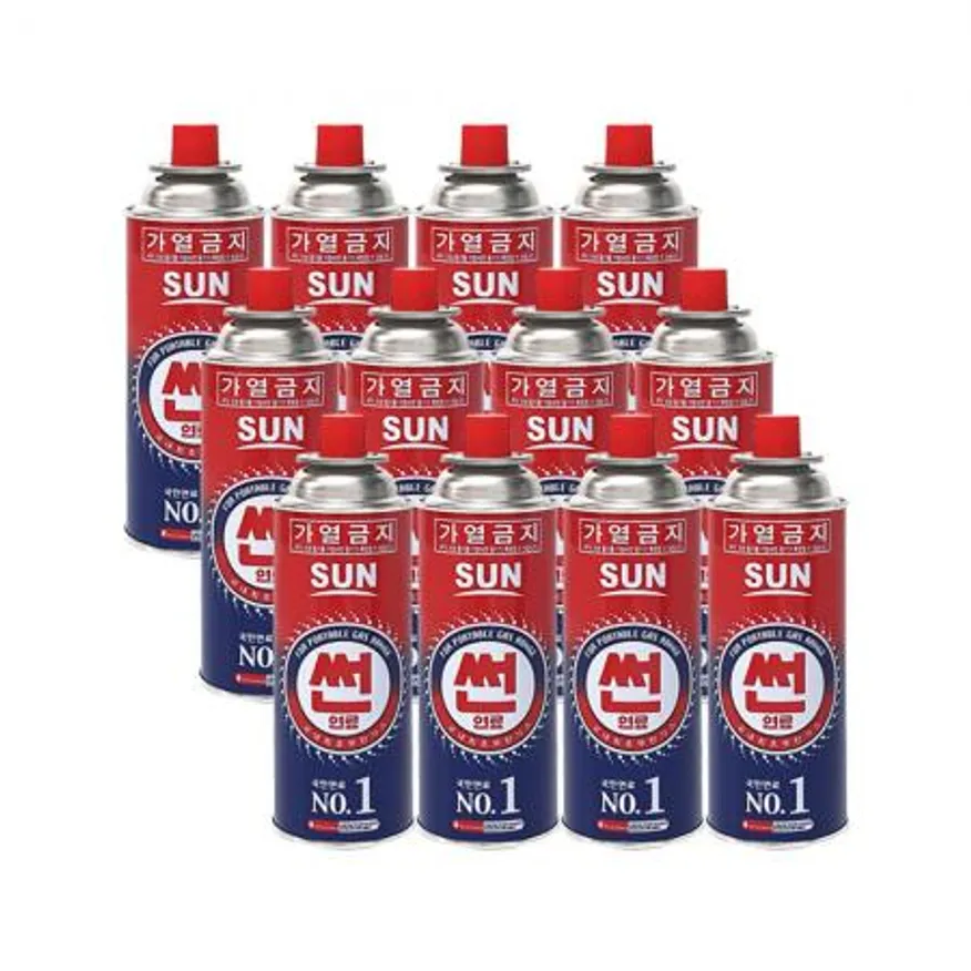 썬연료 부탄가스 220g X 12개 이미지