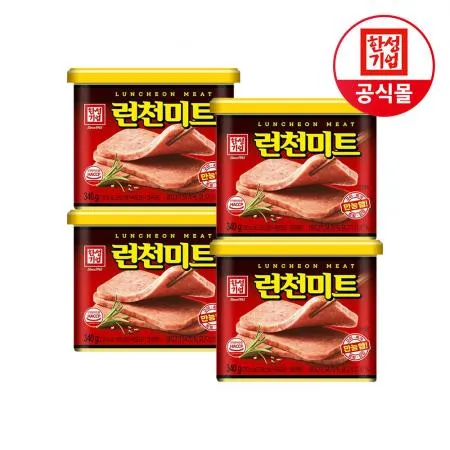 한성기업 런천미트 340g X 4개