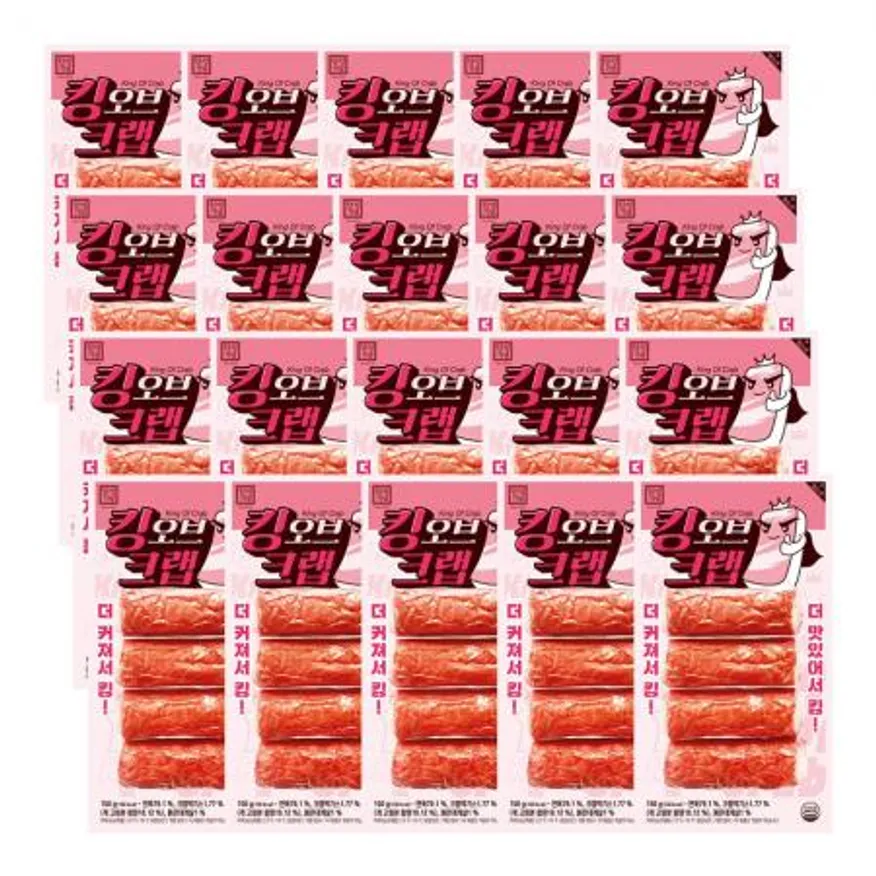 한성기업 크래미 킹오브크랩 150g X 20개 이미지