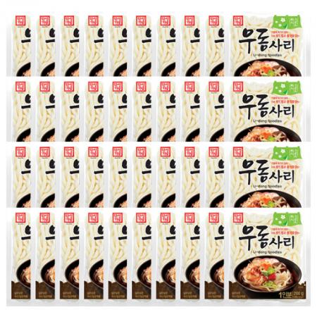 한성기업 우동사리 200g X 40개