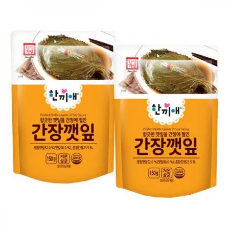 한성기업 한끼애 간장깻잎 150g X 2개 이미지