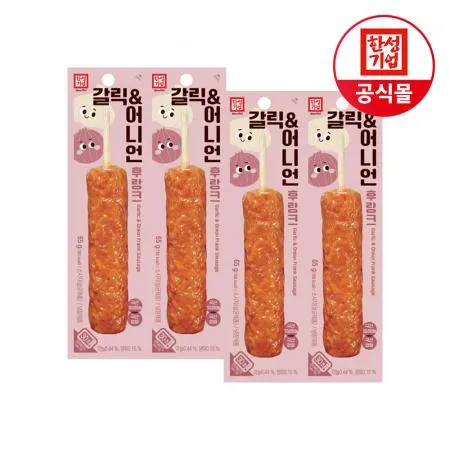 한성기업 갈릭 어니언 후랑크 핫바 65g X 4개