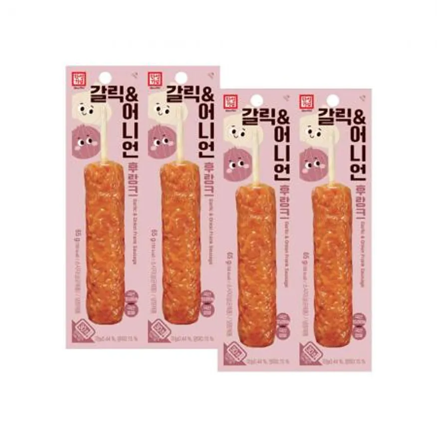 한성기업 갈릭 어니언 후랑크 핫바 65g X 4개 이미지