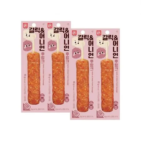 한성기업 갈릭 어니언 후랑크 핫바 65g X 4개 이미지