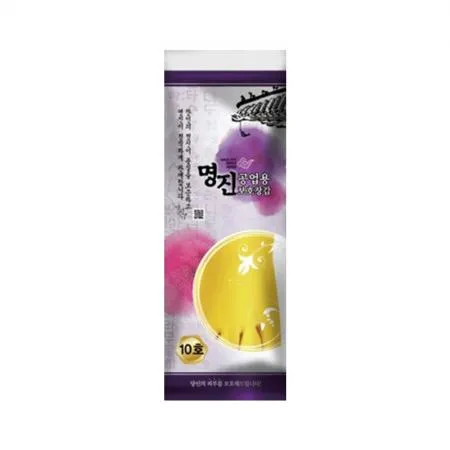 명진 공업용 보호 고무장갑 10호 옐로우  이미지